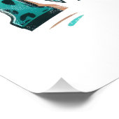 Muttertagsgeschenk | Boy Mama Poster (Ecke)