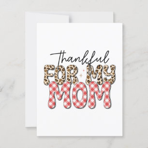 Muttertagsgeschenk   Dankbar für meine Mutter Postkarte