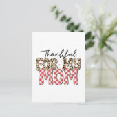 Muttertagsgeschenk | Danke für meine Mama Postkarte (Stehend Vorderseite)