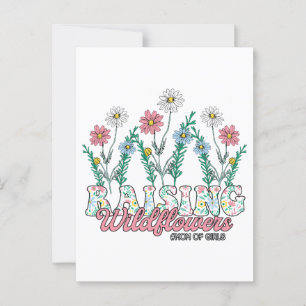 Muttertagsgeschenk Erhöhung der Mama der Wildblu Postkarte