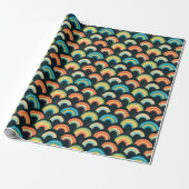 Muttertagsgeschenk | Farbiger Regenbogen Geschenkpapier (Ungerollt)