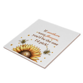 Muttertagsgeschenk Fliese