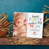 Muttertagsgeschenk Foto Plaque Fotoplatte (Seite)