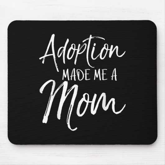 Muttertagsgeschenk für Adoptivmütter Adoption Gesc Mousepad (Vorne)