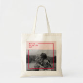 Muttertagsgeschenk für Rosa und Rotes Foto Tragetasche (Vorne)