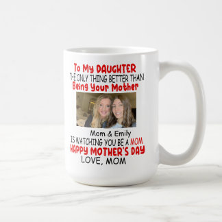 Muttertagsgeschenk für Tochter aus der Mama Kaffeetasse