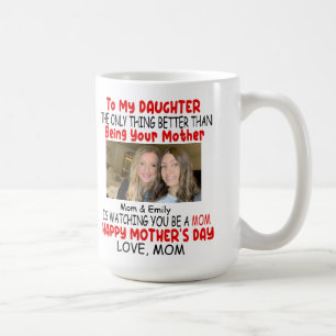 Muttertagsgeschenk für Tochter aus der Mama Kaffeetasse