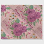 Muttertagsgeschenk Geschenkpapier (Flach)
