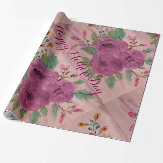 Muttertagsgeschenk Geschenkpapier (Ungerollt)