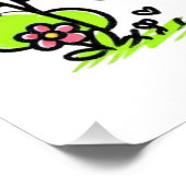 Muttertagsgeschenk | Ich Liebe Sie Mama Poster (Ecke)