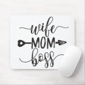 Muttertagsgeschenk Ideen Ehefrau Mama Boss Mousepad (Mit Mouse)