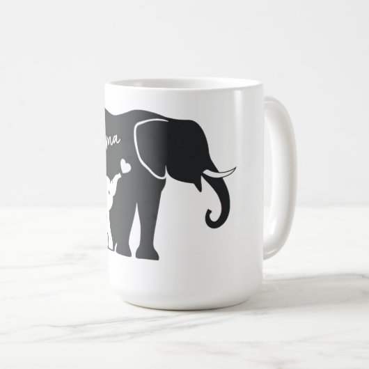 Muttertagsgeschenk - Kaffeetasse (VorderseiteRechts)