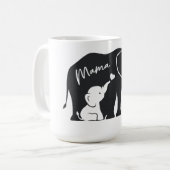 Muttertagsgeschenk - Kaffeetasse (Vorderseite Links)
