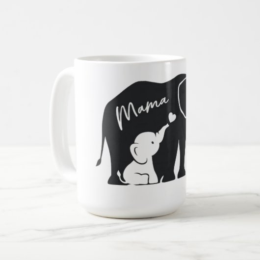 Muttertagsgeschenk - Kaffeetasse (Vorderseite Links)