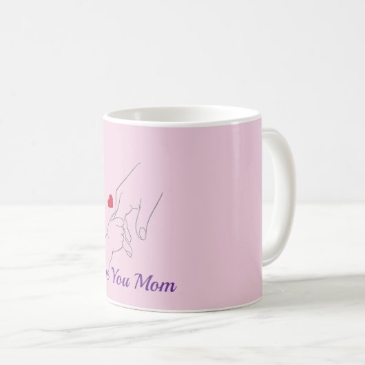 Muttertagsgeschenk - Kaffeetasse (VorderseiteRechts)