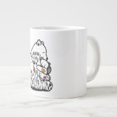 Muttertagsgeschenk - Kaffeetasse Jumbo-Tasse (Vorderseite Rechts)