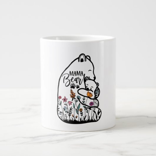 Muttertagsgeschenk - Kaffeetasse Jumbo-Tasse (Vorderseite)