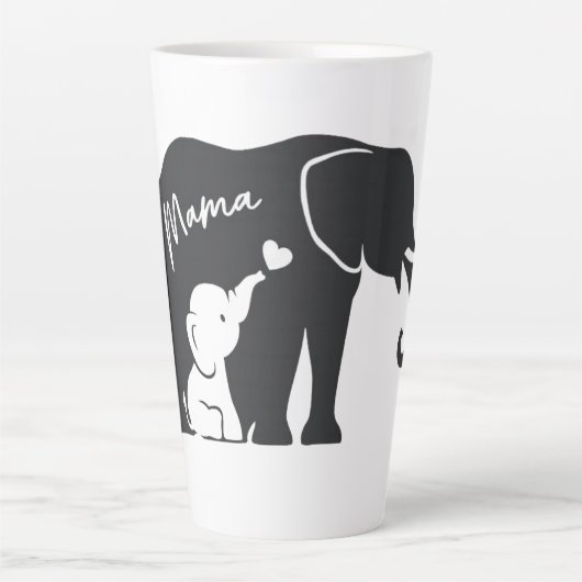 Muttertagsgeschenk - Kaffeetasse Milchtasse (Vorderseite)