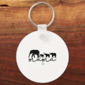 Muttertagsgeschenk - Kaffeetasse Schlüsselanhänger (Vorderseite)