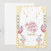 Muttertagsgeschenk /Karte Feiertagskarte (Vorne/Hinten)