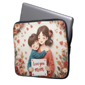Muttertagsgeschenk Laptopschutzhülle (Vorderseite Links)