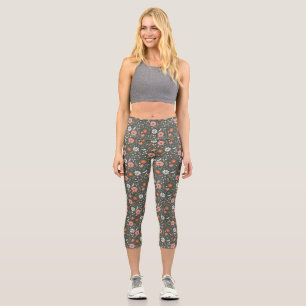 Muttertagsgeschenk Lasst uns Wildblumen sein Capri Leggings