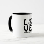 | Muttertagsgeschenk  Liebe Deine Mutter Tasse (Vorderseite Links)