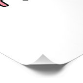Muttertagsgeschenk | Mama den ganzen Tag Poster (Ecke)
