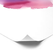 Muttertagsgeschenk | Mama ist wunderbar Poster (Ecke)