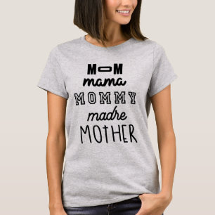 Muttertagsgeschenk Mama Mama Mommy Madre Mother T-Shirt