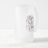 Muttertagsgeschenk Mattglas Bierglas (VorderseiteRechts)