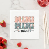 Muttertagsgeschenk | Mini Floral Serviette (Beispiel)