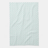 Muttertagsgeschenk | Mint Daisies Geschirrtuch (Vertikal)