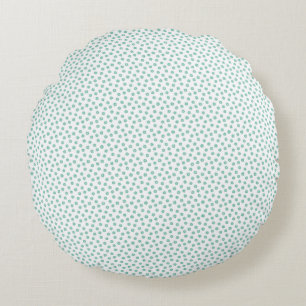 Muttertagsgeschenk Mint Daisies Rundes Kissen