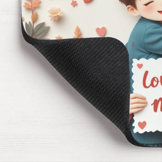 Muttertagsgeschenk Mousepad (Ecke)