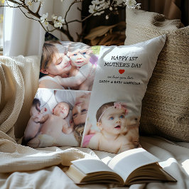 Muttertagsgeschenk | Niedliche FotoCollage Kissen