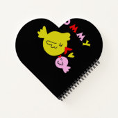 Muttertagsgeschenk Notizblock (Rückseite)