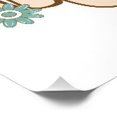 Muttertagsgeschenk | One Love Mama Poster (Ecke)
