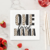Muttertagsgeschenk | One Love Mama Serviette (Beispiel)