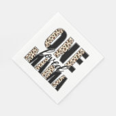 Muttertagsgeschenk | One Love Mama Serviette (Ecke)