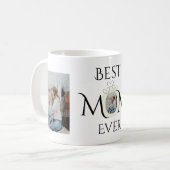 Muttertagsgeschenk - Personalisiert mit Foto Kaffeetasse (Vorderseite Links)