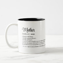 Muttertagsgeschenk Personalisierte Mama Definition