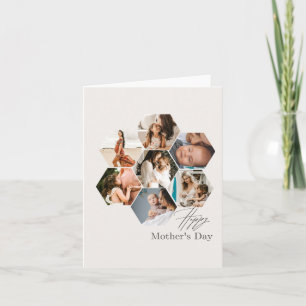 Muttertagsgeschenk Personalisierte MAMMY Foto Coll Karte