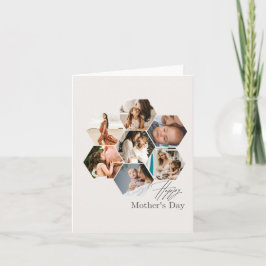 Muttertagsgeschenk Personalisierte MOMMY-FotoColla Karte