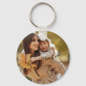 Muttertagsgeschenk Schlüsselanhänger, Personalisie Schlüsselanhänger (Rückseite)