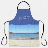 Muttertagsgeschenk Schürze (Vorderseite)