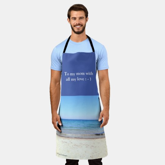 Muttertagsgeschenk Schürze (Getragen)