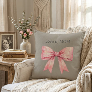 Muttertagsgeschenk SoftThrow Kissen Liebe gemütlic