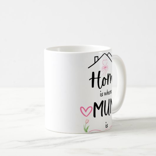 Muttertagsgeschenk Tasse (VorderseiteRechts)