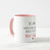 Muttertagsgeschenk Tasse (Vorderseite Links)